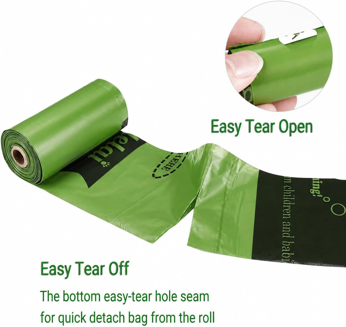 Premium Dog Poop Bags with Dispenser - 450 Count of Scented, Extra Thick, Leakproof Waste Bags for Effortless Doggy Cleanup