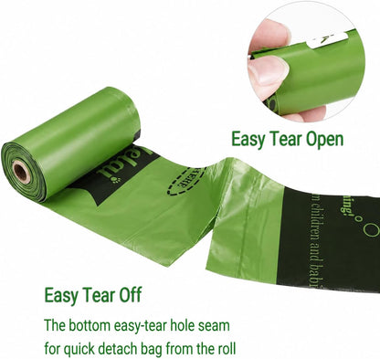 Premium Dog Poop Bags with Dispenser - 450 Count of Scented, Extra Thick, Leakproof Waste Bags for Effortless Doggy Cleanup