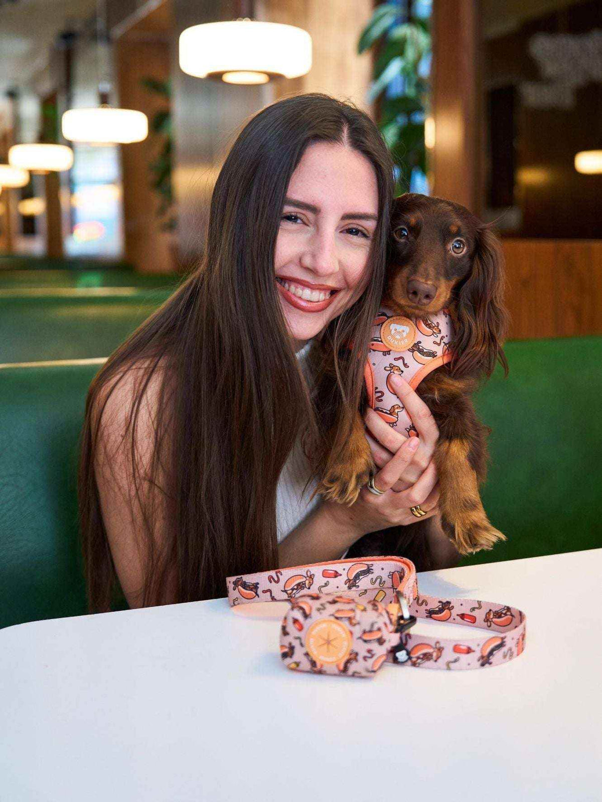 ARNES AJUSTABLE PARA PERRO HOT DOGS
