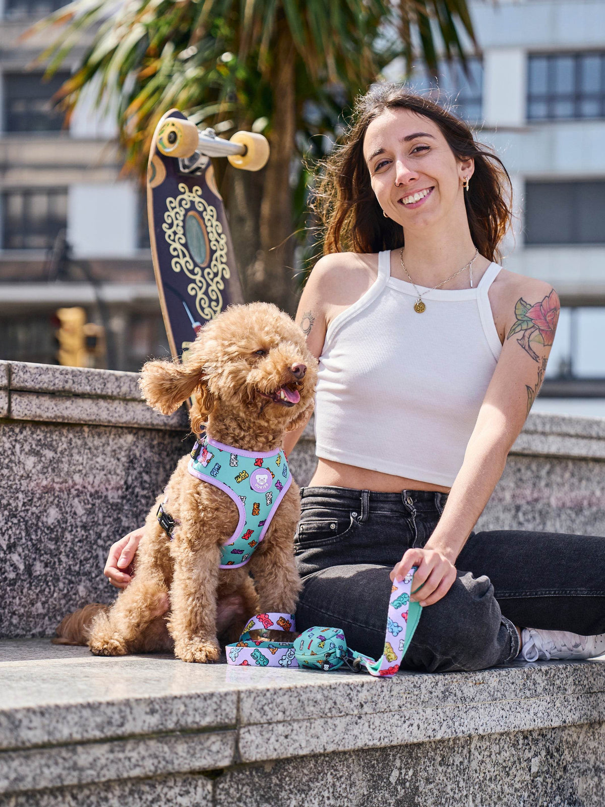 ARNES AJUSTABLE PARA PERRO GUMMY BEARS