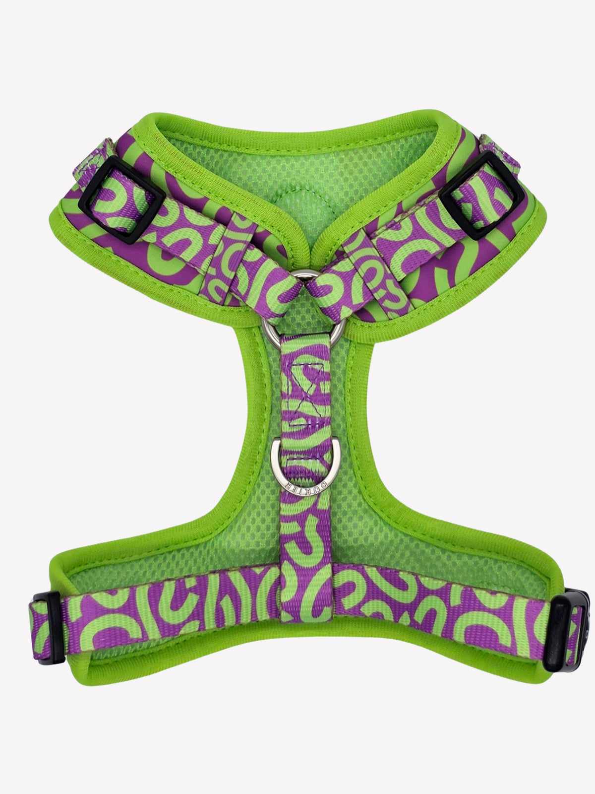 ARNÉS AJUSTABLE PARA PERRO KALEIDO LIME SWIRL