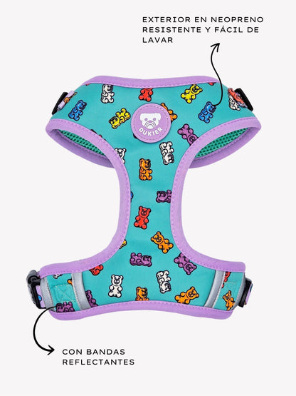 ARNES AJUSTABLE PARA PERRO GUMMY BEARS