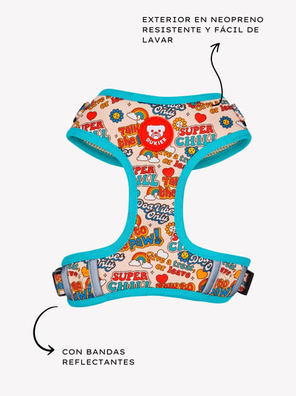 ARNÉS AJUSTABLE PARA PERRO STICKERS