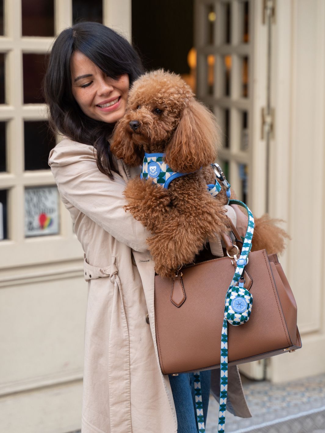 ARNÉS AJUSTABLE PARA PERRO KALEIDO RETRO TIDE
