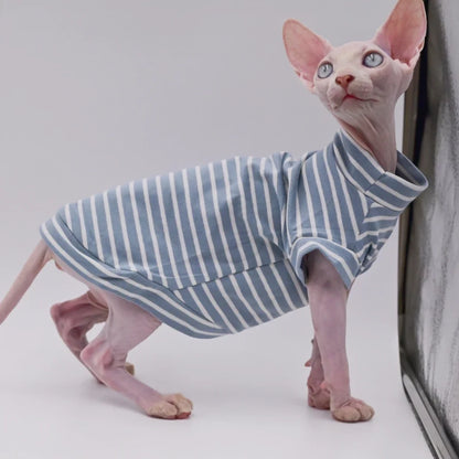 Chaleco de Algodón Fino para Gatos Sin Pelo (Sphynx y Razas Similares)