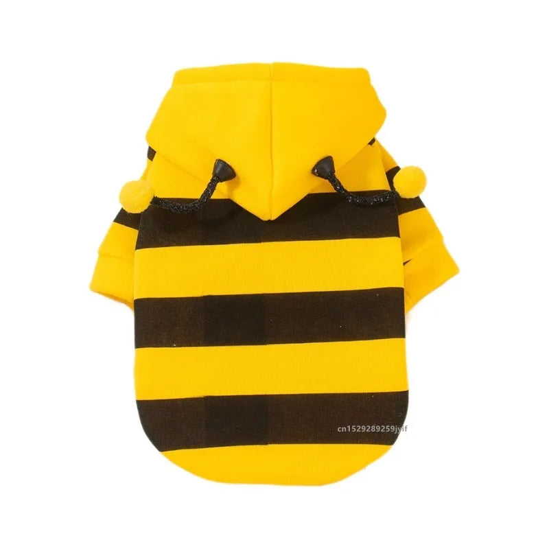 Abrigo Temático Bee Pet con Capucha para Mascotas