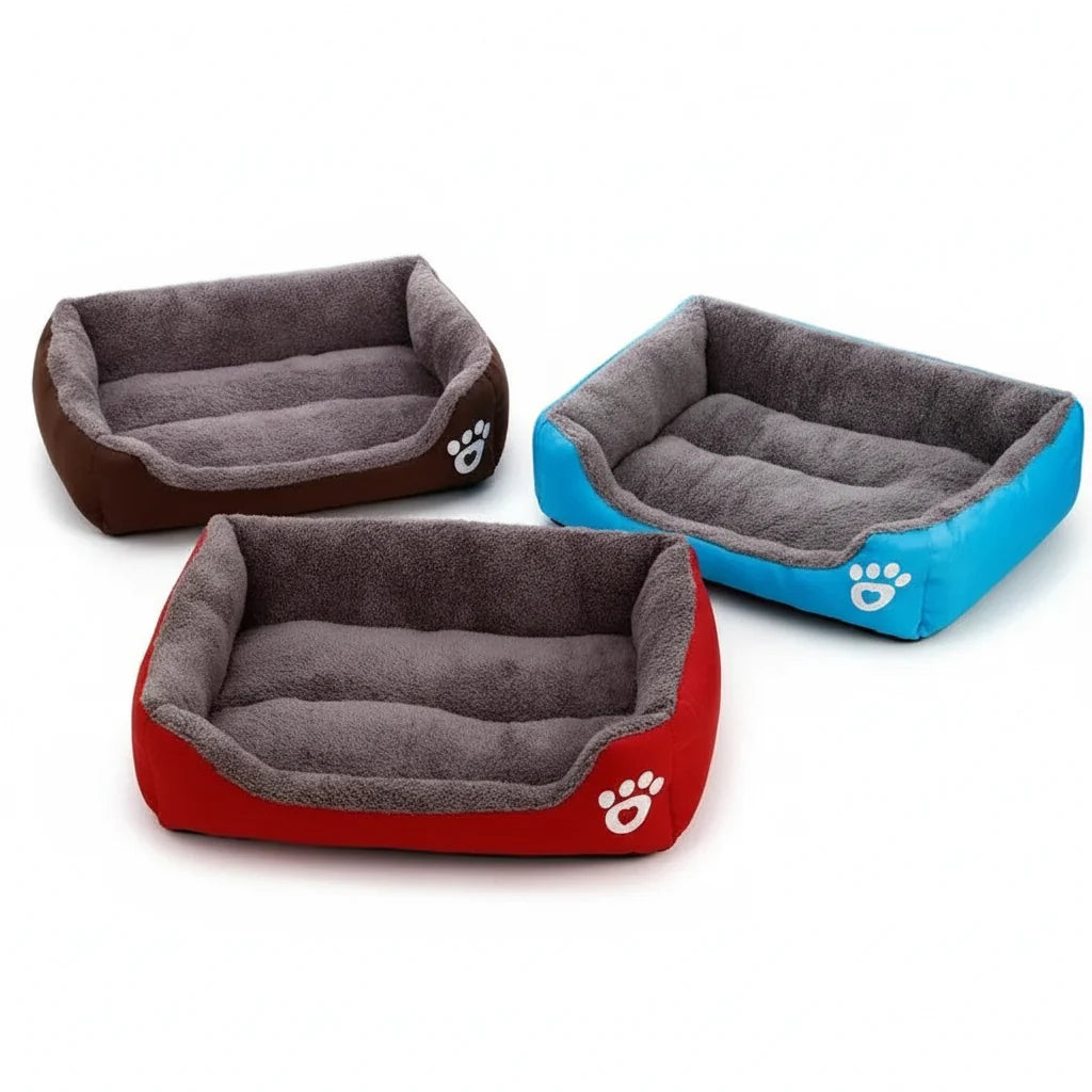 Cama ortopédica con Colchón Cálido para Mascotas