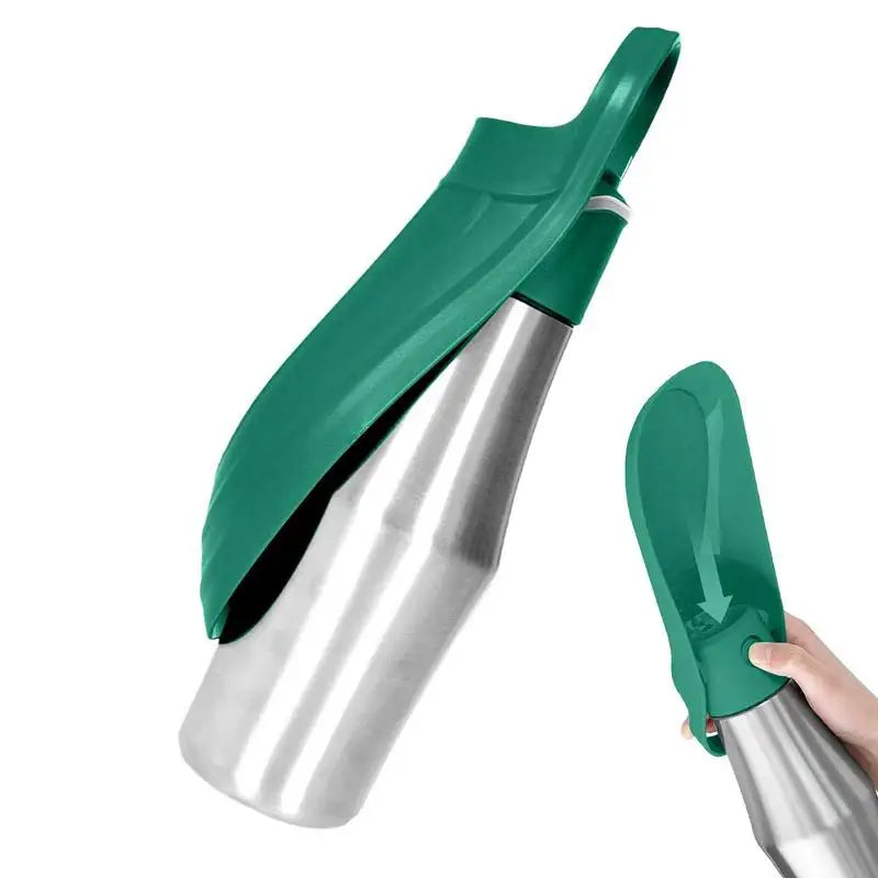 Botella de Hidratación de Acero Inoxidable para Mascotas