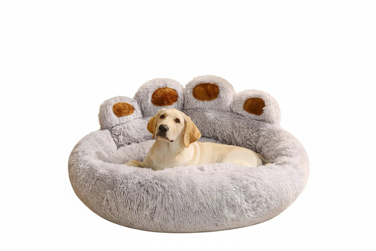 Cama esponjosa de invierno para mascotas