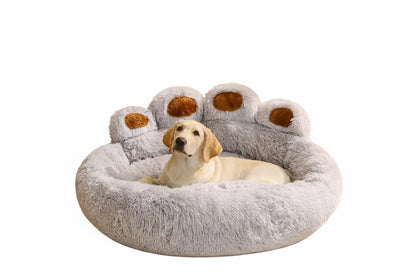 Cama esponjosa de invierno para mascotas