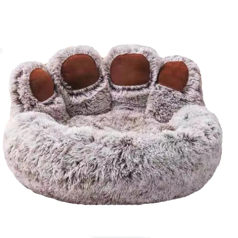 Cama esponjosa de invierno para mascotas