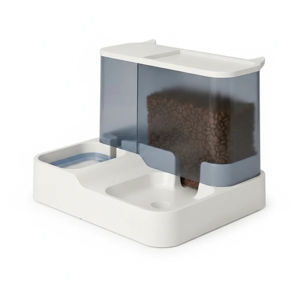 Alimentador resistente automático de gran capacidad de alimentos y agua