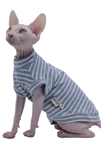 Chaleco de Algodón Fino para Gatos Sin Pelo (Sphynx y Razas Similares)