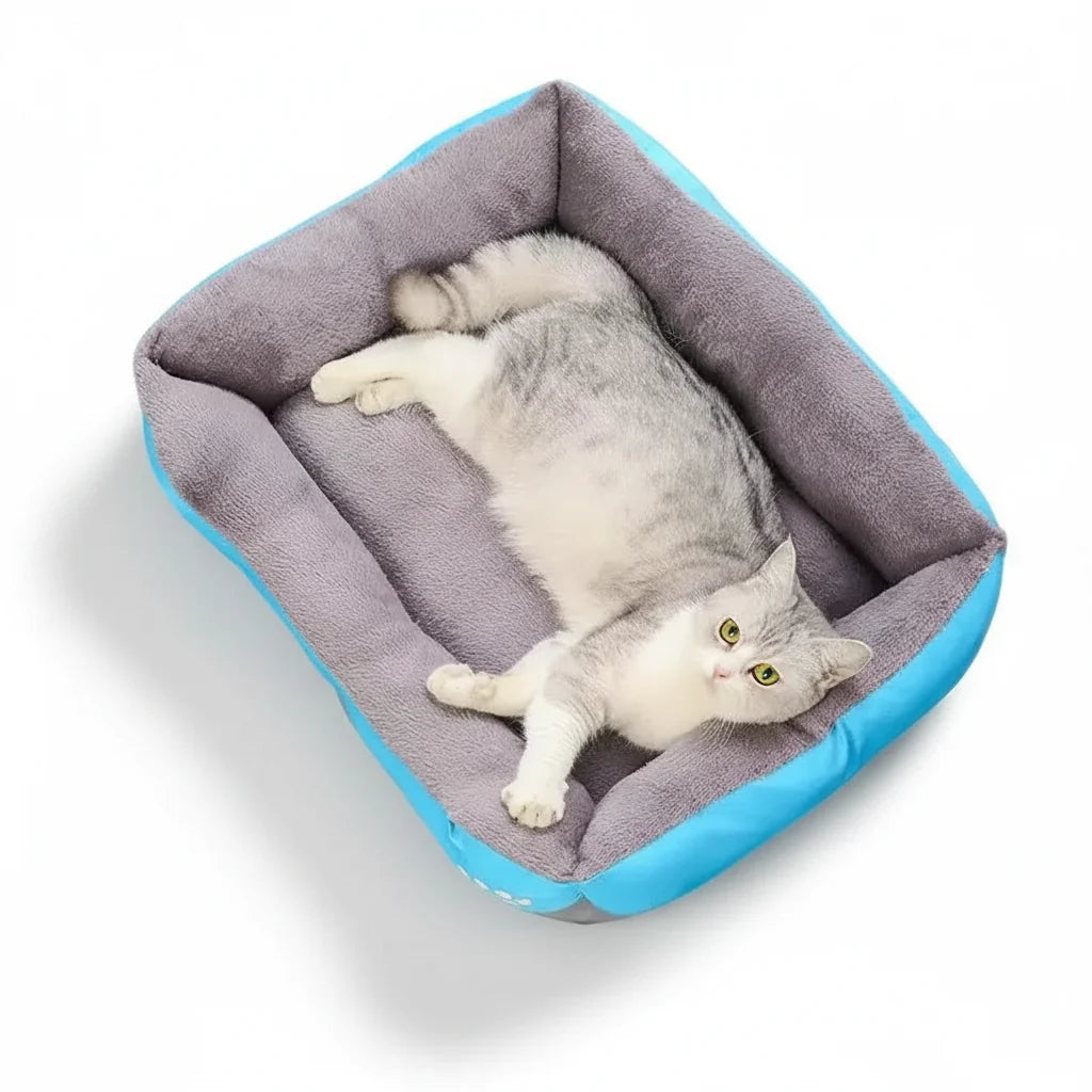 Cama ortopédica con Colchón Cálido para Mascotas