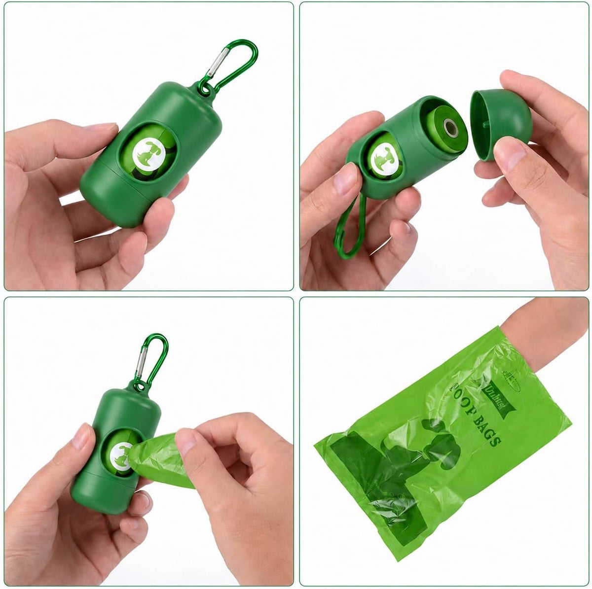 Premium Dog Poop Bags with Dispenser - 450 Count of Scented, Extra Thick, Leakproof Waste Bags for Effortless Doggy Cleanup