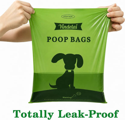 Premium Dog Poop Bags with Dispenser - 450 Count of Scented, Extra Thick, Leakproof Waste Bags for Effortless Doggy Cleanup